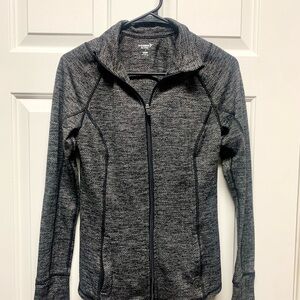 Gray Old Navy Active Zip-Up Jacket